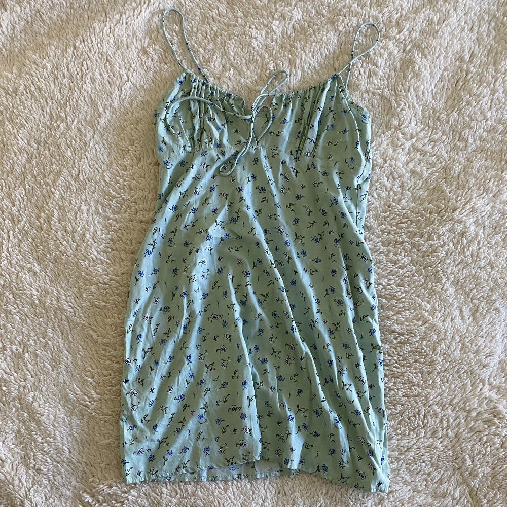 Princess Polly Dress Floral Green